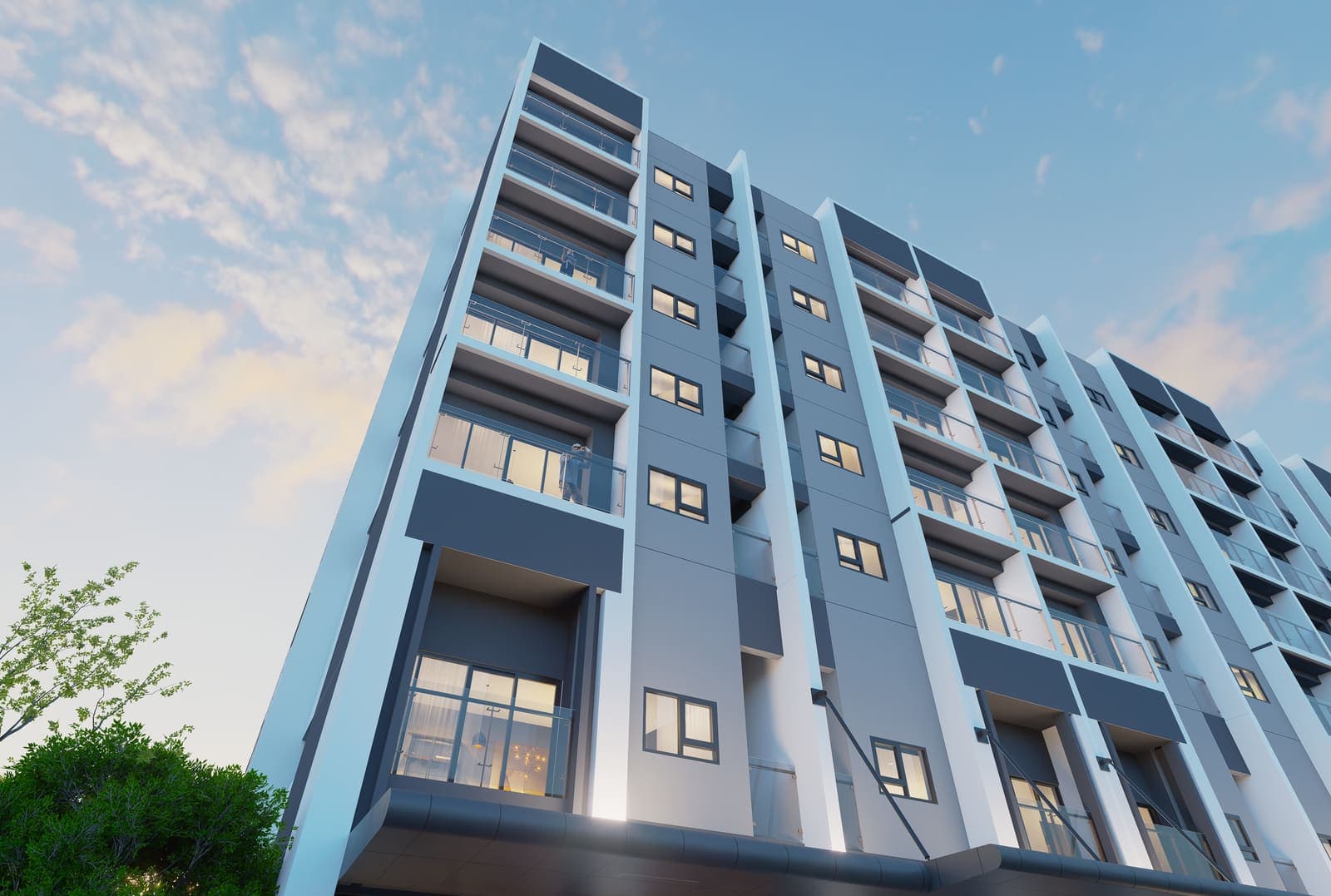 Living spaces at Fhome